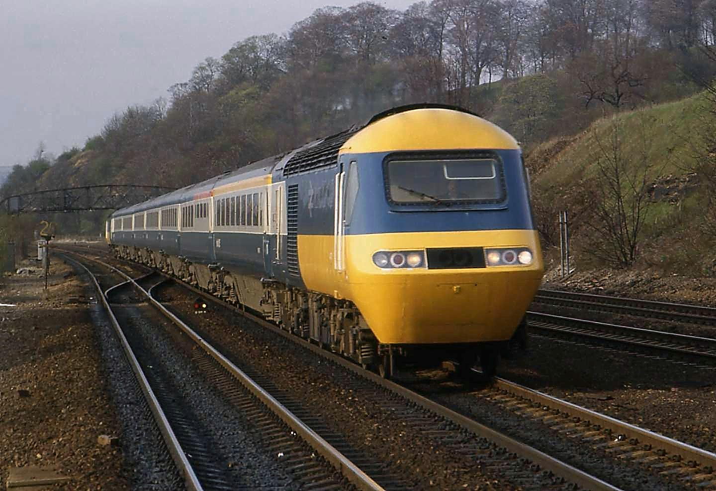 A Class 43 passing Chesterfield