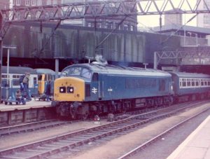Class 45 at new street station